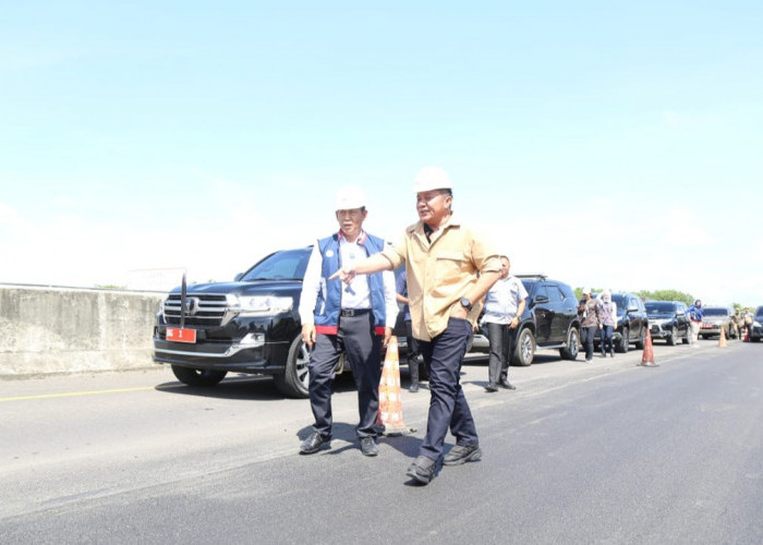 Mau Mudik ke Jawa, Gubernur Sumatera Selatan Pastikan H-10 Lebaran Tol Palembang - Kayuagung Semakin Baik