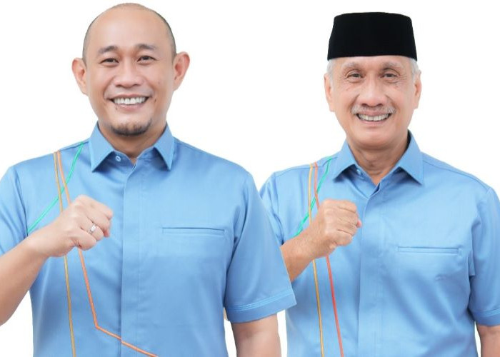 Yoppy Karim dan Rustam Daftar ke KPU Lubuk Linggau, Selasa 27 Agustus 2024