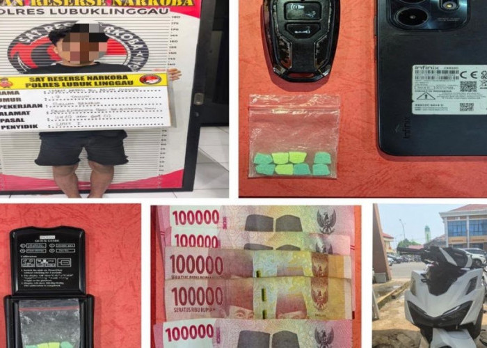 Ditangkap di Parkiran Kafe Lubuk Linggau, Remaja Muratara Bawa 8 Butir Ekstasi Transformers 
