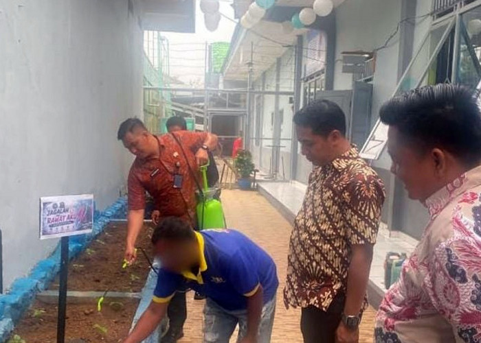 Produktif dan Bernilai Ekonomi, Giatja Lapas Narkotika Muara Beliti Kembangkan Budidaya Cabai