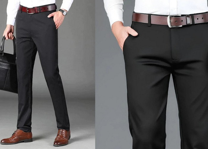 5 Celana Formal Pria Paling Nyaman untuk Kerja Seharian dengan Harga Terjangkau