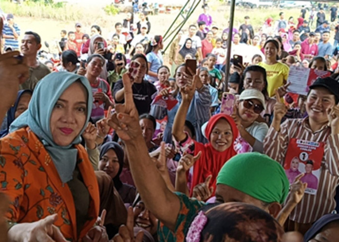 Ribuan Warga Selangit Mura Ingin Ratna Machmud dan Suprayitno Lanjutkan Pembangunan, Ramah Pro Menang Banyak