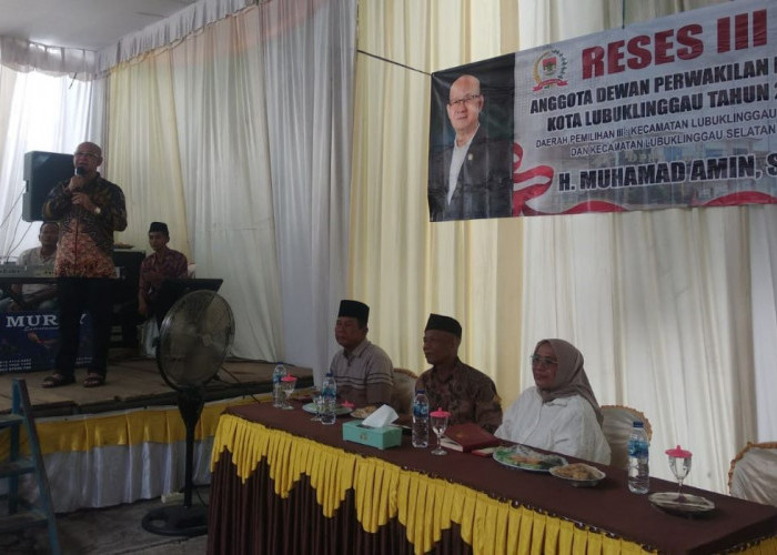 Muhammad Amin Siap Perjuangkan Aspirasi Hingga ke Pemerintah Pusat 