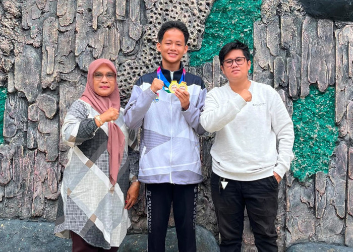 SMPN 1 Lubuk Linggau Raih Dua Emas O2SN Sumsel 2026, M Qibran Alfarabi Melaju ke Tingkat Nasional