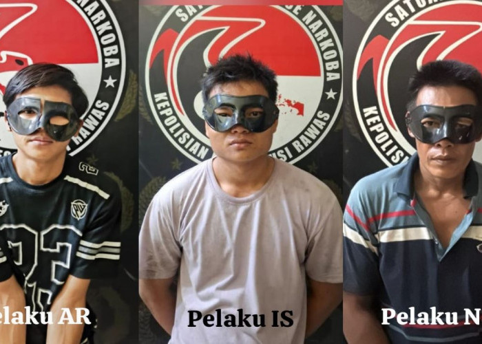 Awal Juni 2026, Satres Narkoba Polres Musi Rawas Tangkap 3 Tersangka, Ada yang Dari Muratara