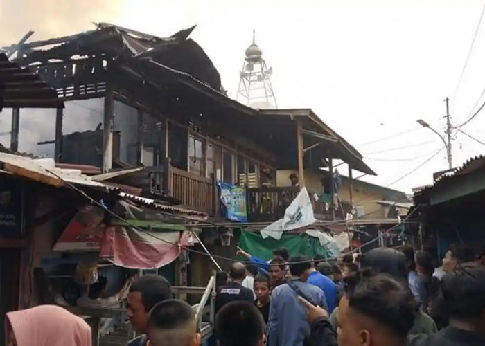 Motif Sakit Hati Ditertawakan, Pria di Palembang Bakar Bantal Hingga Hanguskan 6 Bangunan di Pasar 26 Ilir
