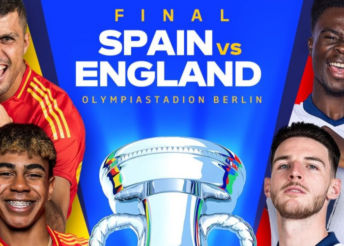 Final Euro 2024: Prediksi Spanyol vs Inggris, Senin 15 Juli 2024, Kick Off 02.00 WIB