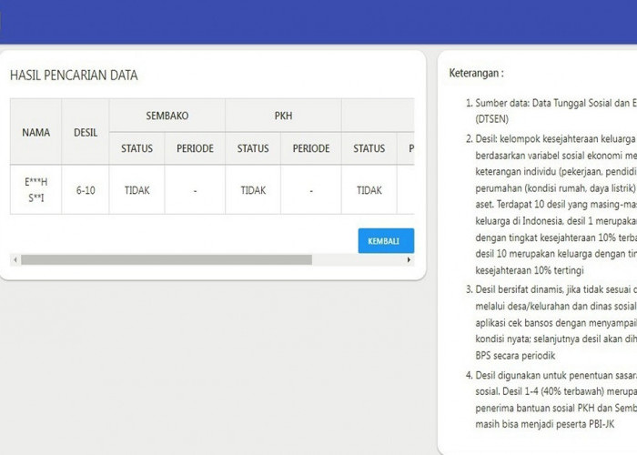 Cara Cek Nama Penerima Bansos PKH BPNT Juni 2026, Bisa Pakai HP
