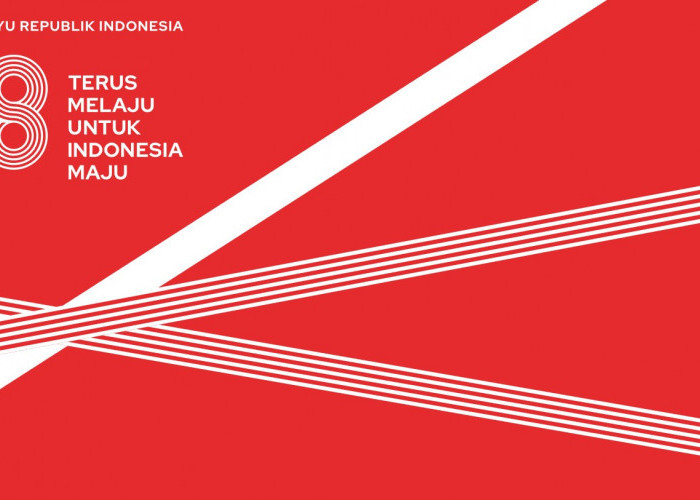 Arti Logo HUT RI ke-78, Berwarna Merah Solid yang Disetujui Jokowi