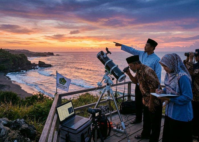 21 Maret 2026 Idul Fitri 1447 Hijriah,  Posisi Hilal 29 Ramadan Tidak Memenuhi Kriteria 