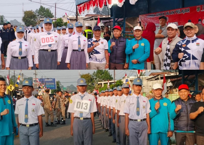 Meriahkan HUT RI ke-81, SMK PGRI Lubuk Linggau utus 2 Tim Gerak Jalan: Pupuk Disiplin dan Tanggung Jawab