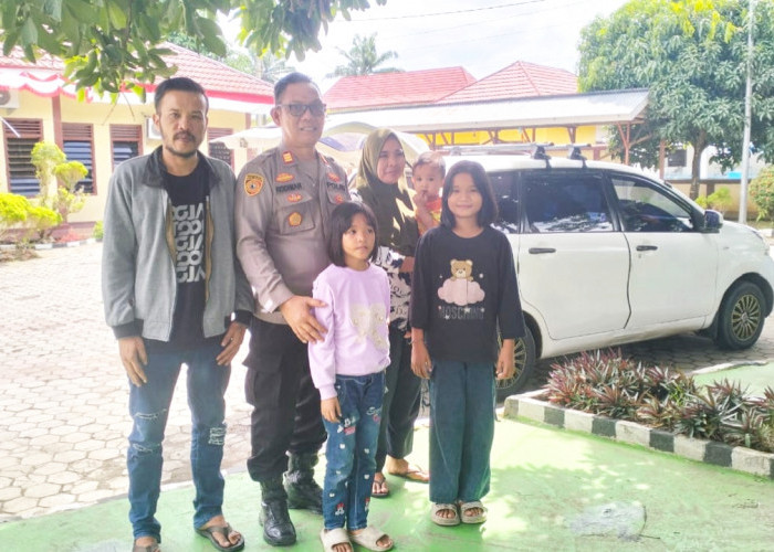 Peduli Sesama, Polsek Lubuk Linggau Timur I Berikan Bantuan Kepada Satu Keluarga yang Terlantar