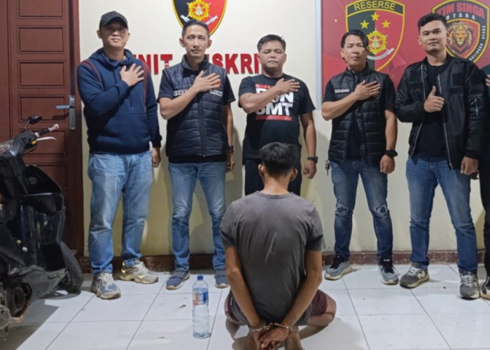 Motor Terbalik, Jambret HP di Jogoboyo Lubuk Linggau Ditangkap Massa