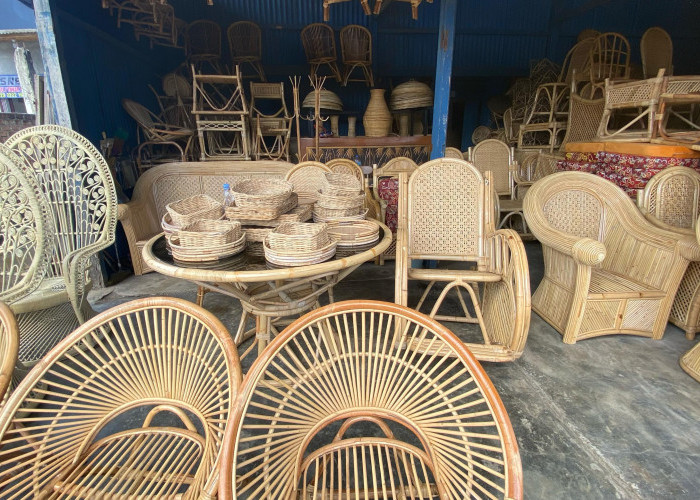 Rotan Pacak Lubuk Linggau, Sediakan Aneka Produk Anyaman Rotan Kualitas Premium, Tahan Bertahun-tahun!
