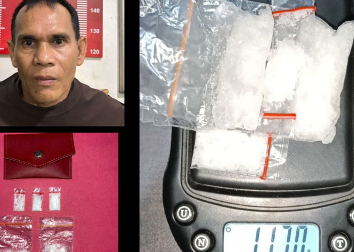 Bikin Resah Warga, Polres Musi Rawas Utara Tangkap Pengedar Sabu di Sungai Baung Rawas Ulu