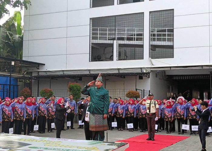 Semarak HUT ke-81 RI: RSIA Dwi Sari Lubuk Linggau Gelar Upacara, Parade Hingga Reward Karyawan 