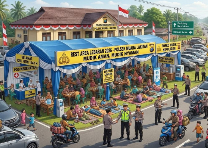 Ini Lokasi 3 Pos Pengaman dan 4 Rest Area Lebaran 2026 di Musi Rawas 