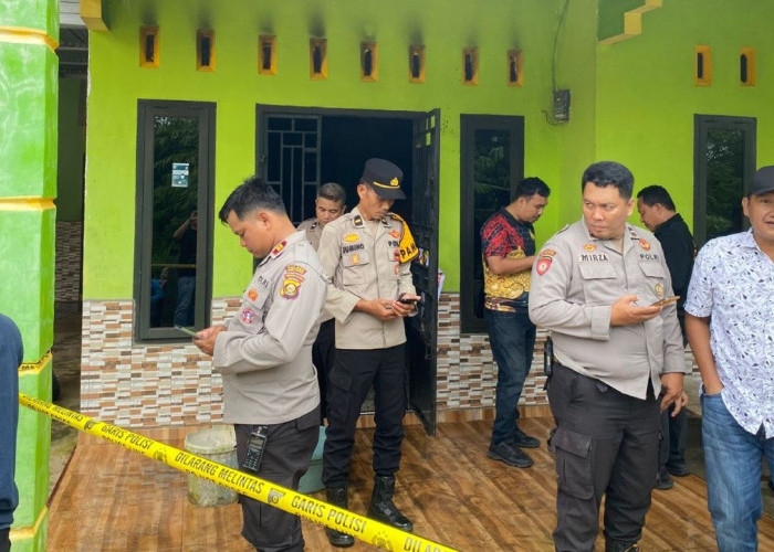 Barusan Ditinggal Pergi, Rumah Warga Lubuk Linggau Terbakar, Warga Terpaksa Dobrak Pintu
