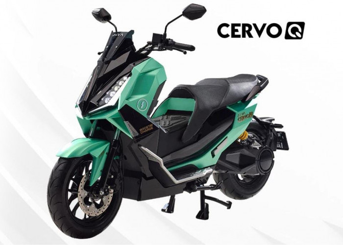 Alva Cervo Q: Motor Listrik dengan Dua Metode Pengecasan Super Cepat, Buruan Cek Spek dan Harganya