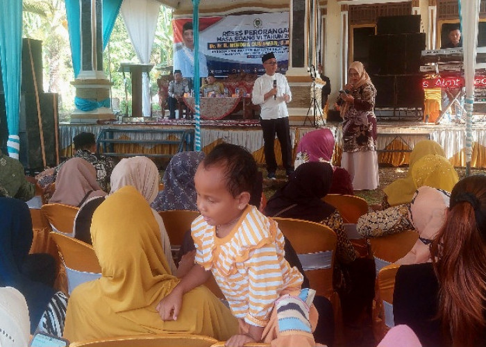 Reses Masa Sidang VI Tahun 2026 di Sumber Harta Musi Rawas, Hendra Gunawan Dengarkan Keluhan Masyarakat