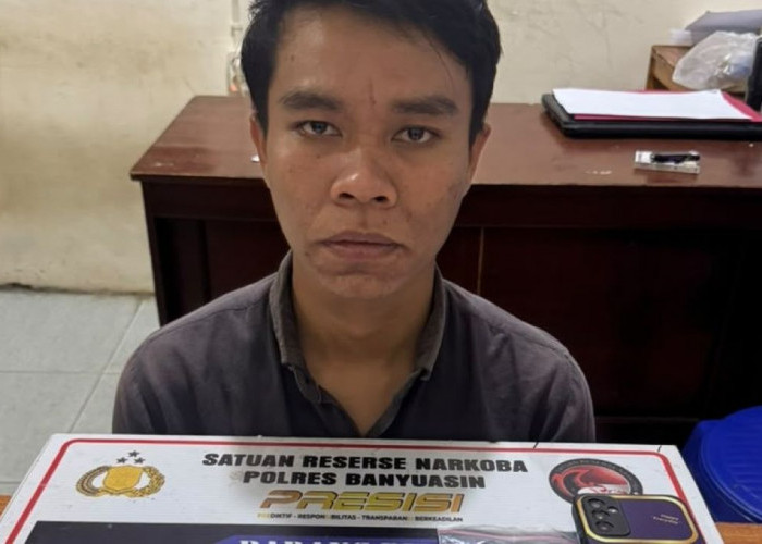 Polres Banyuasin Gagalkan Peredaran 101 Gram Sabu dan 70 Butir Ekstasi 