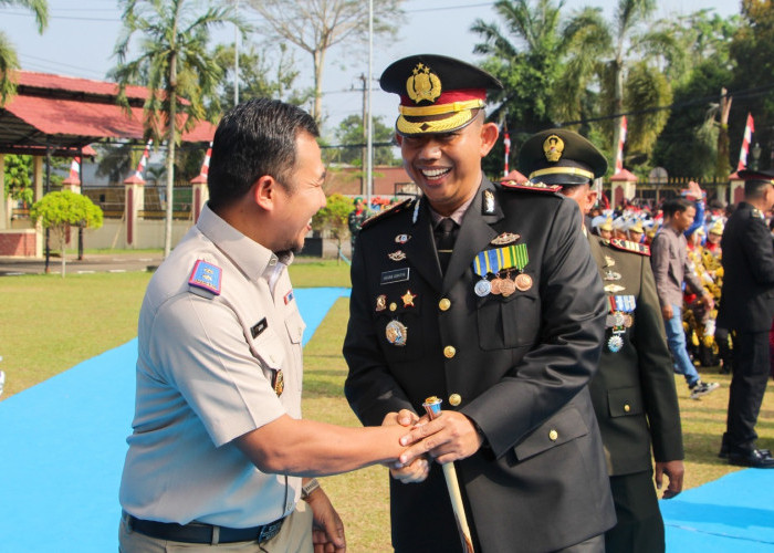 Kepala Kantor Pertanahan Musi Rawas Hadiri Hari Bhayangkara ke-80, Perkuat Sinergi dengan Polri dan Forkopimda