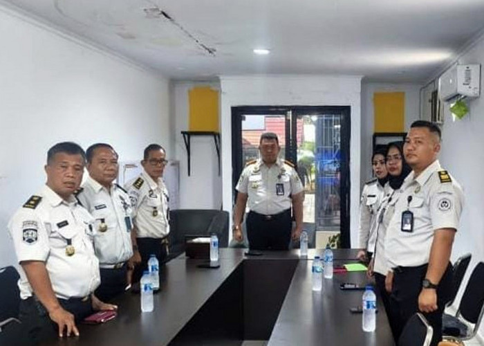 Kalapas Narkotika Muara Beliti Hadiri Rapat Virtual Persiapan Pelantikan Pejabat Tinggi Madya