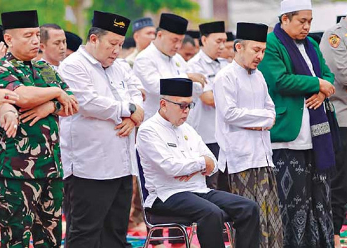 Pemkab Musi Rawas Gelar Sholat Istisqa, Berdoa Agar Allah SWT Turunkan Hujan
