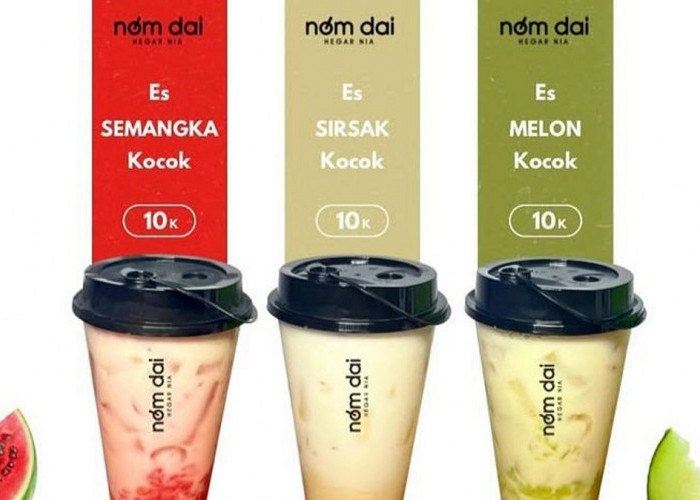 Nom Dai Lubuk Linggau Hadirkan Es Buah Kocok Original Kekinian yang Sehat dan Segar, Yuk Buruan Cobain