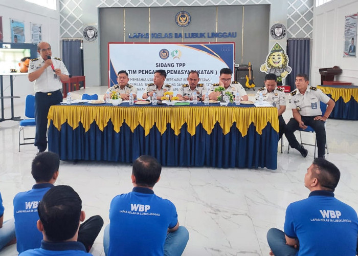 Sidang TPP Lapas Lubuk Linggau Bahas Usulan Integrasi dan Remisi Umum Tahun 2026