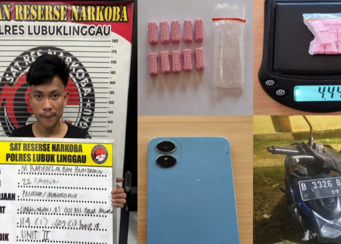 Hendak Jual Narkotika di Lubuk Linggau, Pemuda Musi Rawas Diringkus Usai Buang Barang Bukti
