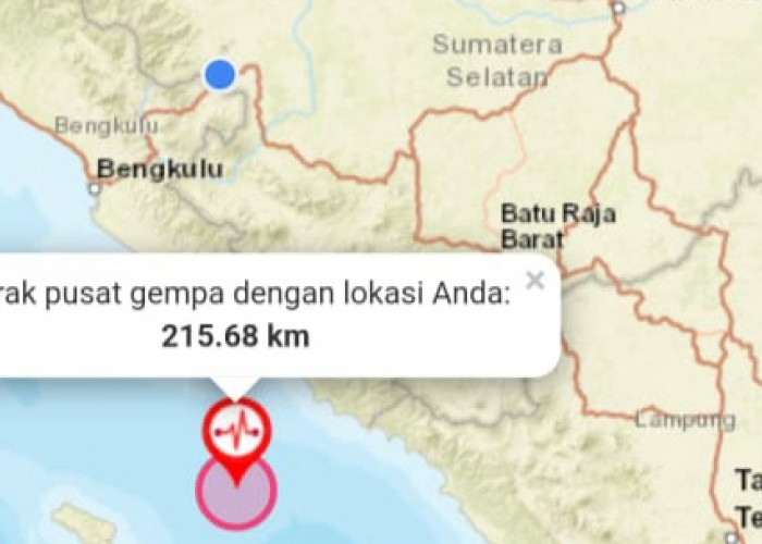 Gempa Bumi di Bengkulu Dirasakan Hingga ke Ujung Kulon