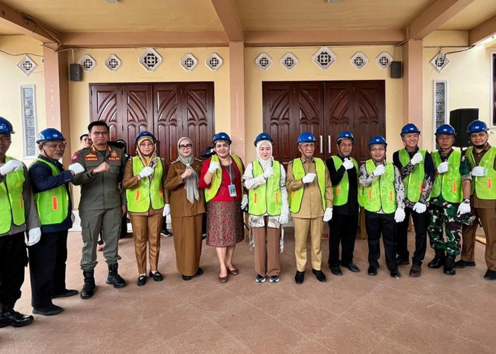 Peletakan Batu Pertama Gereja Katolik Penyelenggara Illahi, Wawako Tekankan Arti Kerukunan di Lubuk Linggau