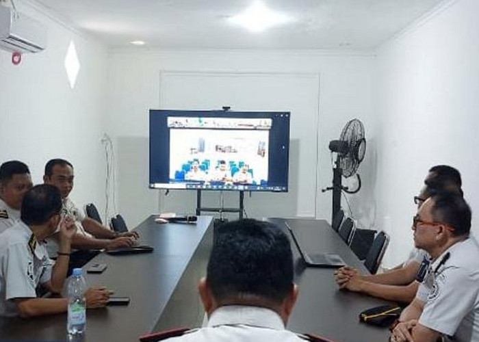 Tingkatkan Administrasi Bama, Lapas Narkotika Muara Beliti Hadiri Rapat Virtual Secara Aktif