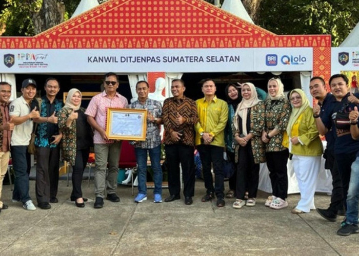 Kanwil Ditjenpas Sumatera Selatan Raih Penghargaan Pemberitaan Terbanyak ke-2