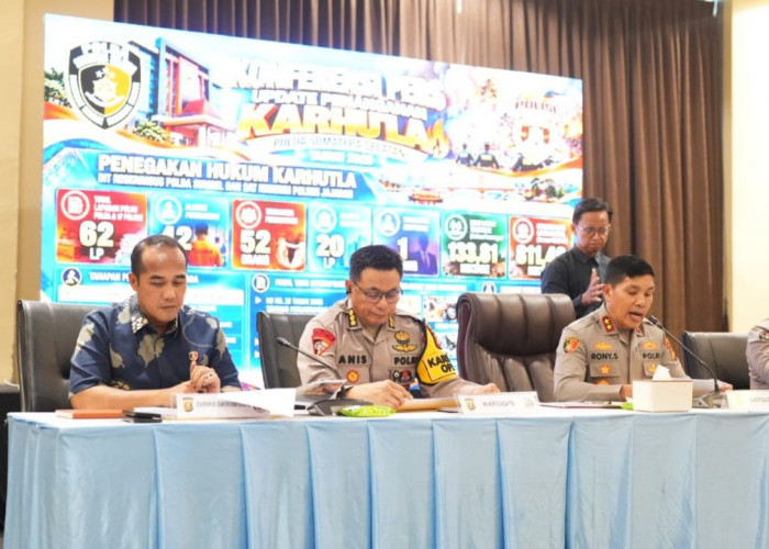 Polda Sumsel Tangani 62 Kasus Karhutla, 52 Tersangka dan 1 Korporasi Dijerat