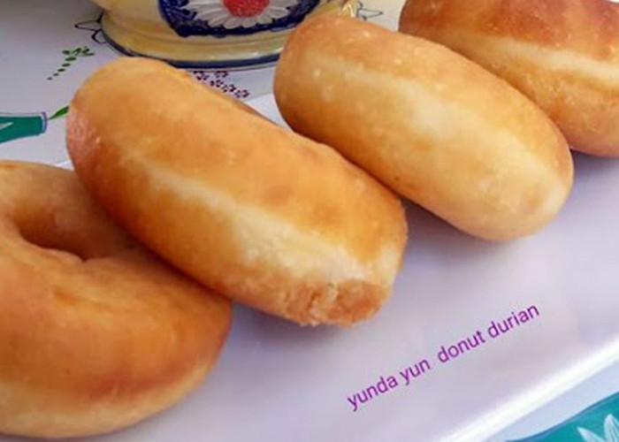 Donut Durian yang Lembut, ini Resep, Cara Membuat dan Tipsnya, Yuk Mom Dicoba!
