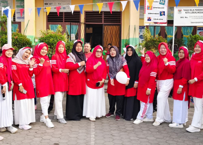 Semangat Kemerdekaan di SD Negeri 42 Lubuk Linggau: Siswa dan Guru Antusias Ikuti Lomba 