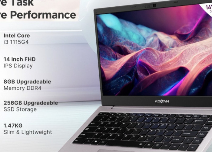 ADVAN Laptop Notebook i3 Gen Intel 11: Produk Murah, Dengan Performa dan Spesifikasi Terbaik
