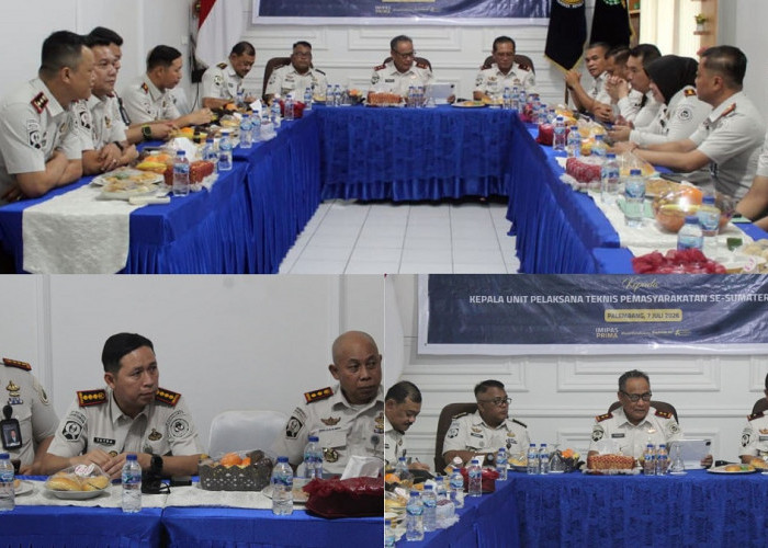 Perkuat Tugas dan Fungsi, Kalapas Narkotika Muara Beliti Hadiri Penguatan di Kanwil Ditjenpas Sumsel