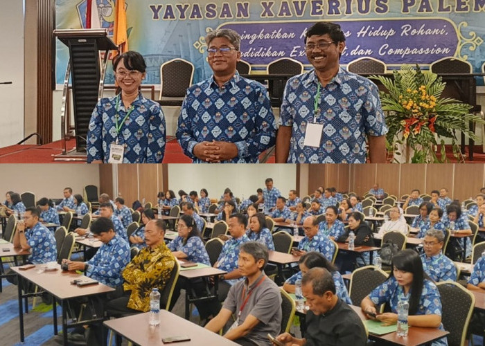Rakor Yayasan Xaverius Palembang Tahun 2026 Sukses: Sekolah Xaverius Lubuk Linggau Siap Beri yang Terbaik 