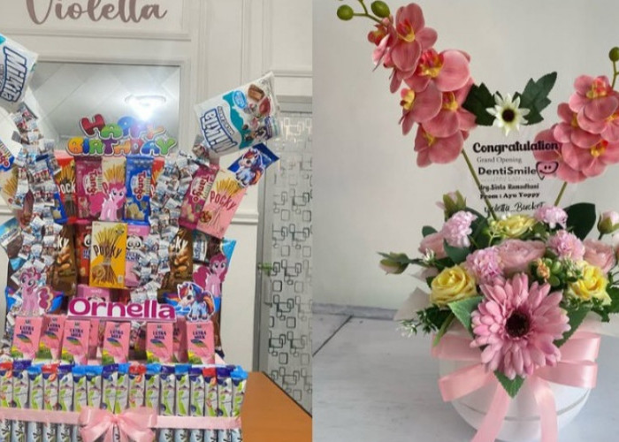 Violetta Bucket Lubuk Linggau, Jual Buket Cantik dan Terjangkau, Siap Hadir di Semua Momen  