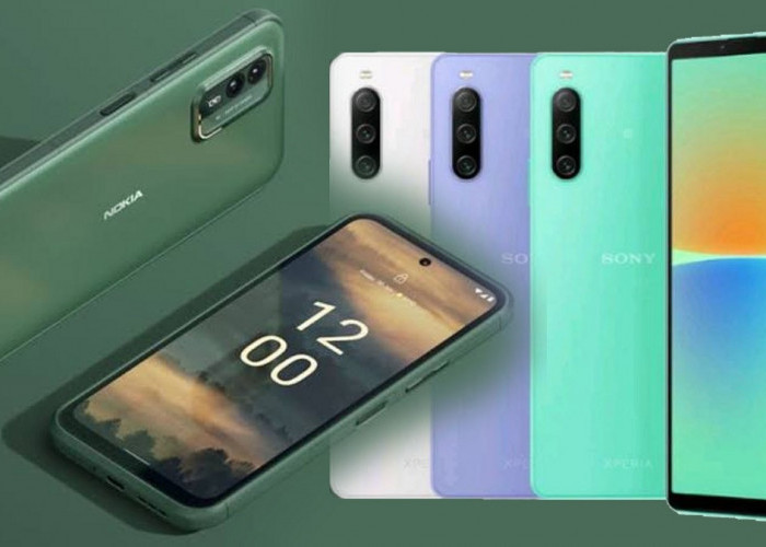 Battle Gengsi Brand Besar! Handphone Nokia XR21 vs Sony Xperia 10 V, Spesifikasi Mana Lebih Unggul?