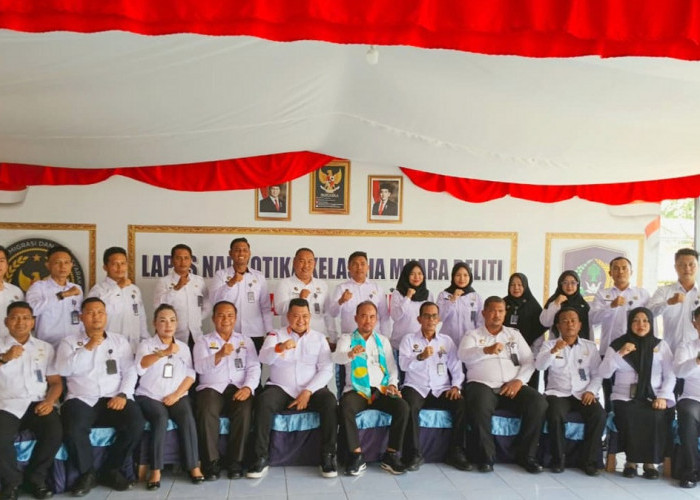 PK Ahli Utama Dirjenpas Ajub Suratman Kunker ke Lapas Narkotika Muara Beliti, Ini yang Ditekankan