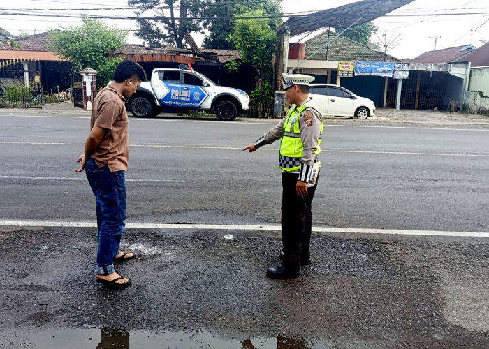 Kecelakaan Maut di Jalan SMB II Lubuk Linggau, Pemotor Tewas Terlindas Dump Truk