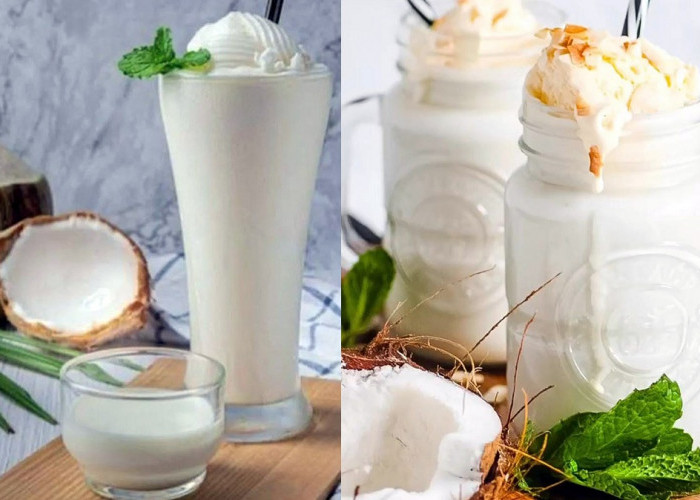 Seger Banget! Intip Resep Coconut Milkshake ala Singapura, Cocok untuk Pelepas Dahaga Buka Puasa Ramadan