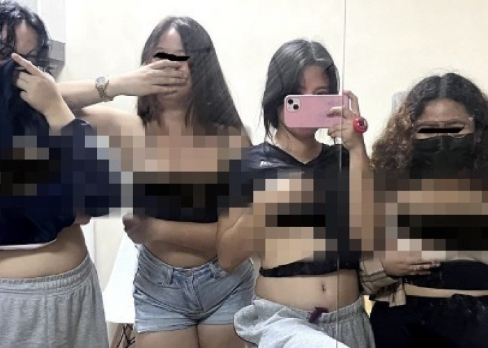 Viral, 4 Wanita Bersaudara Pamer Gunung Kembar Sambil Berjoget di Twitter