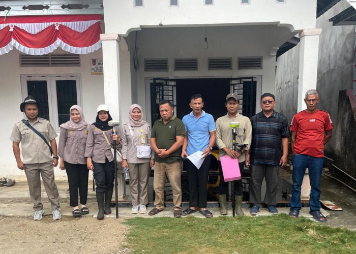 PTSL ILASPP di Terawas Masuk Tahap Quality Assurance, Kantor Pertanahan Musi Rawas Pastikan Data Akurat