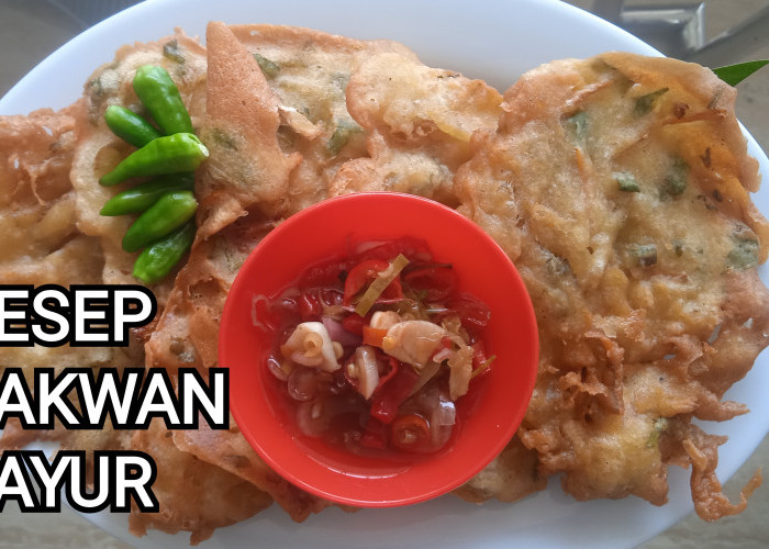 Bakwan Sayur Menu Favorit Camilan Keluarga di Rumah, ini Resepnya