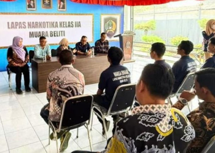 Pastikan Hak Pilih Warga Binaan, Lapas Narkotika Muara Beliti Terima Kunjungan Kerja KPU RI